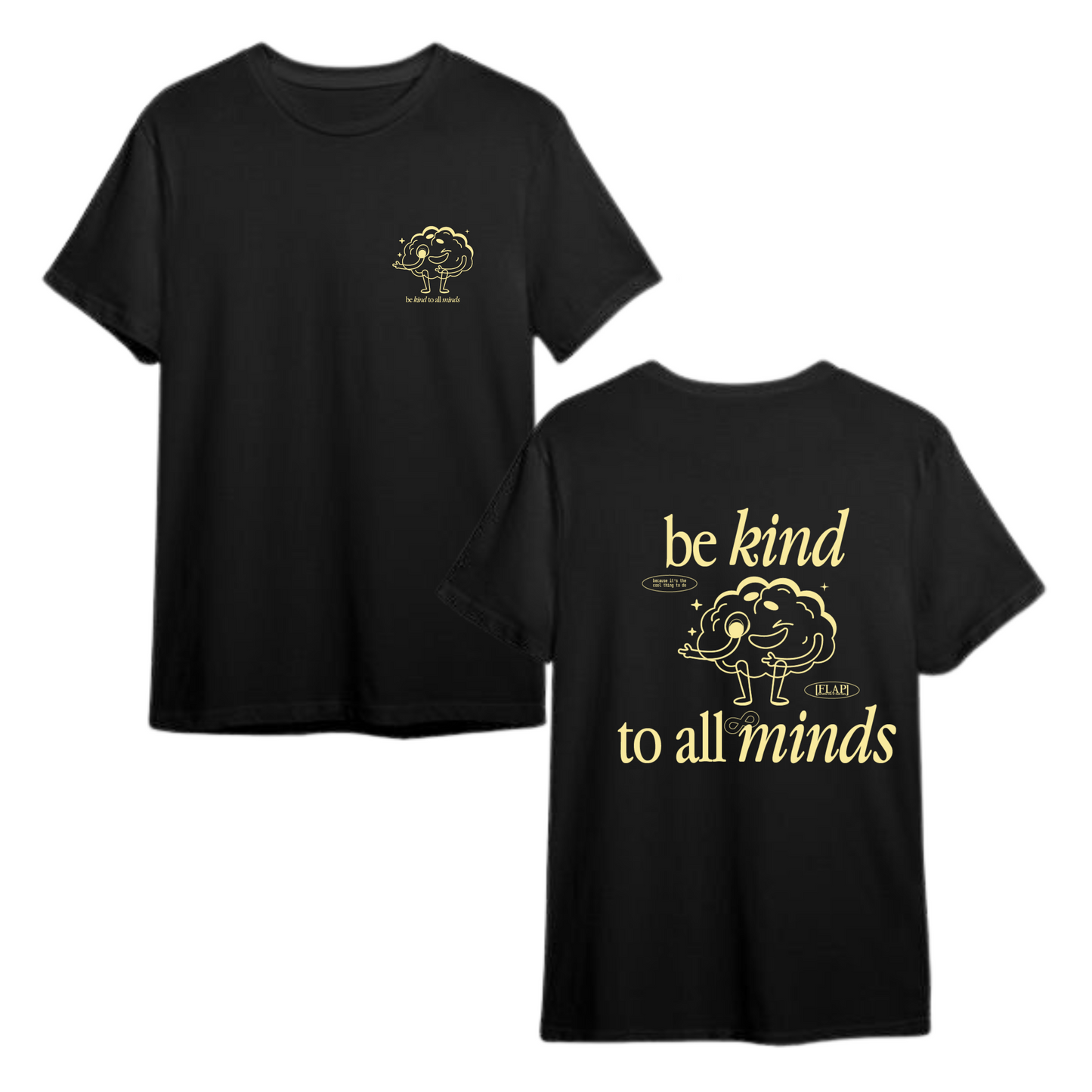 Be Kind Tee - Adults (Black)