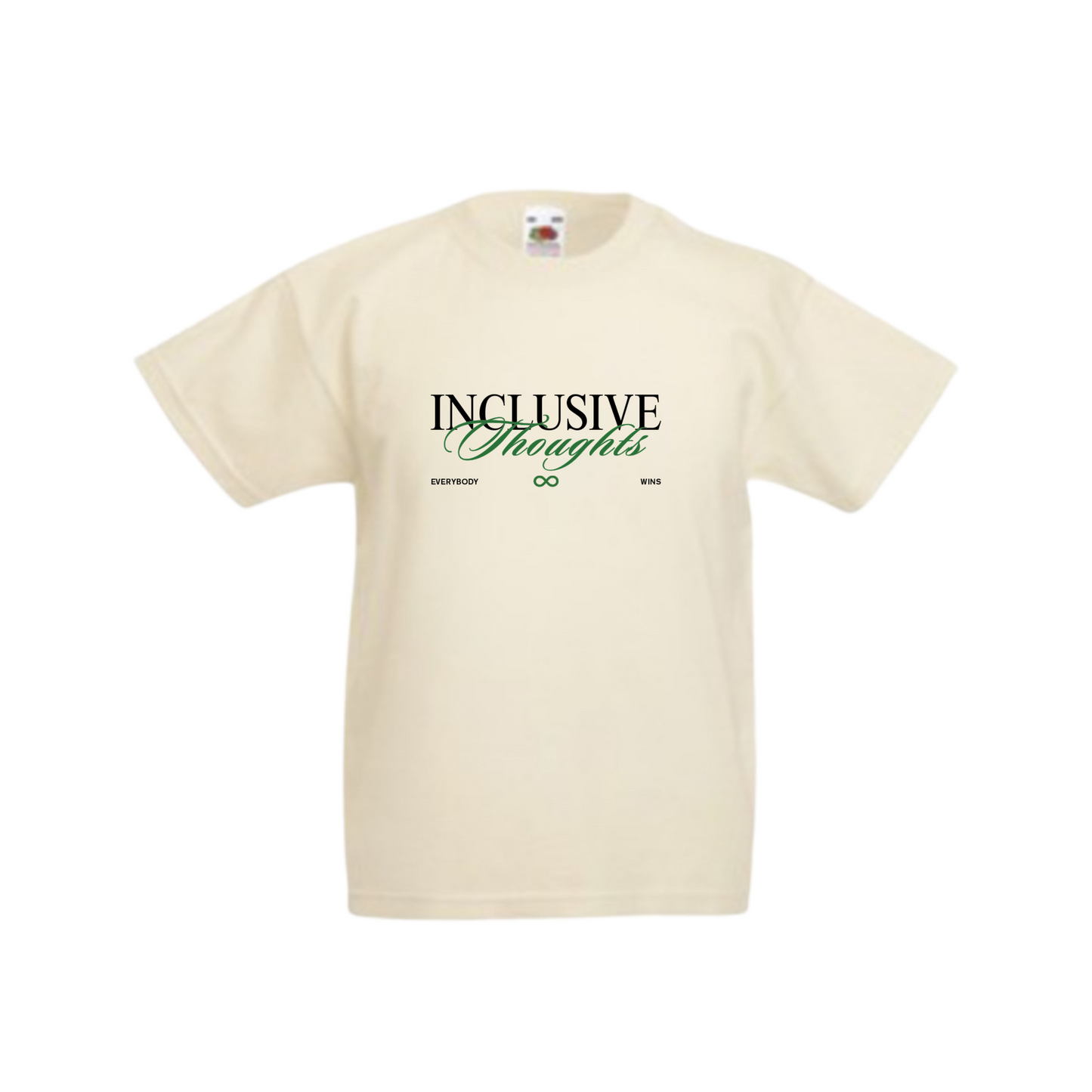 Inclusive Thoughts Tee - Kids (Natural)