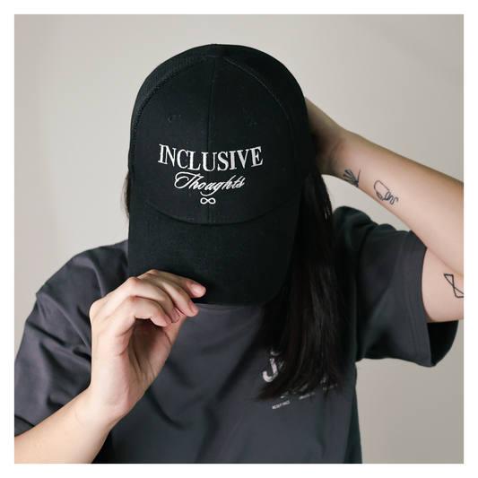 Inclusive Thoughts Trucker Hat - Black