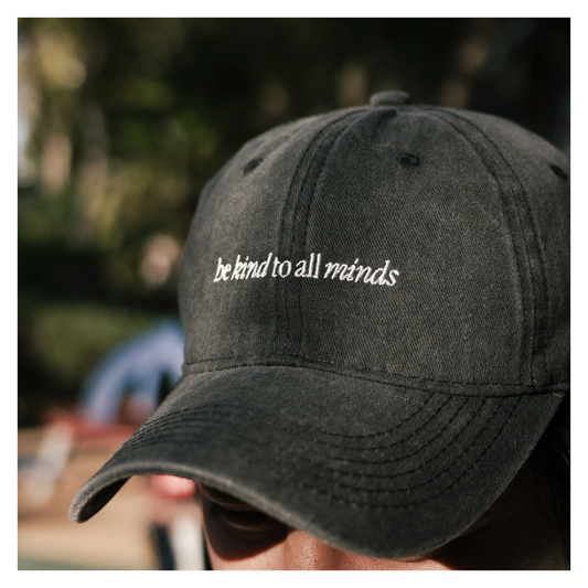 Be Kind Cap - Washed Out Gray
