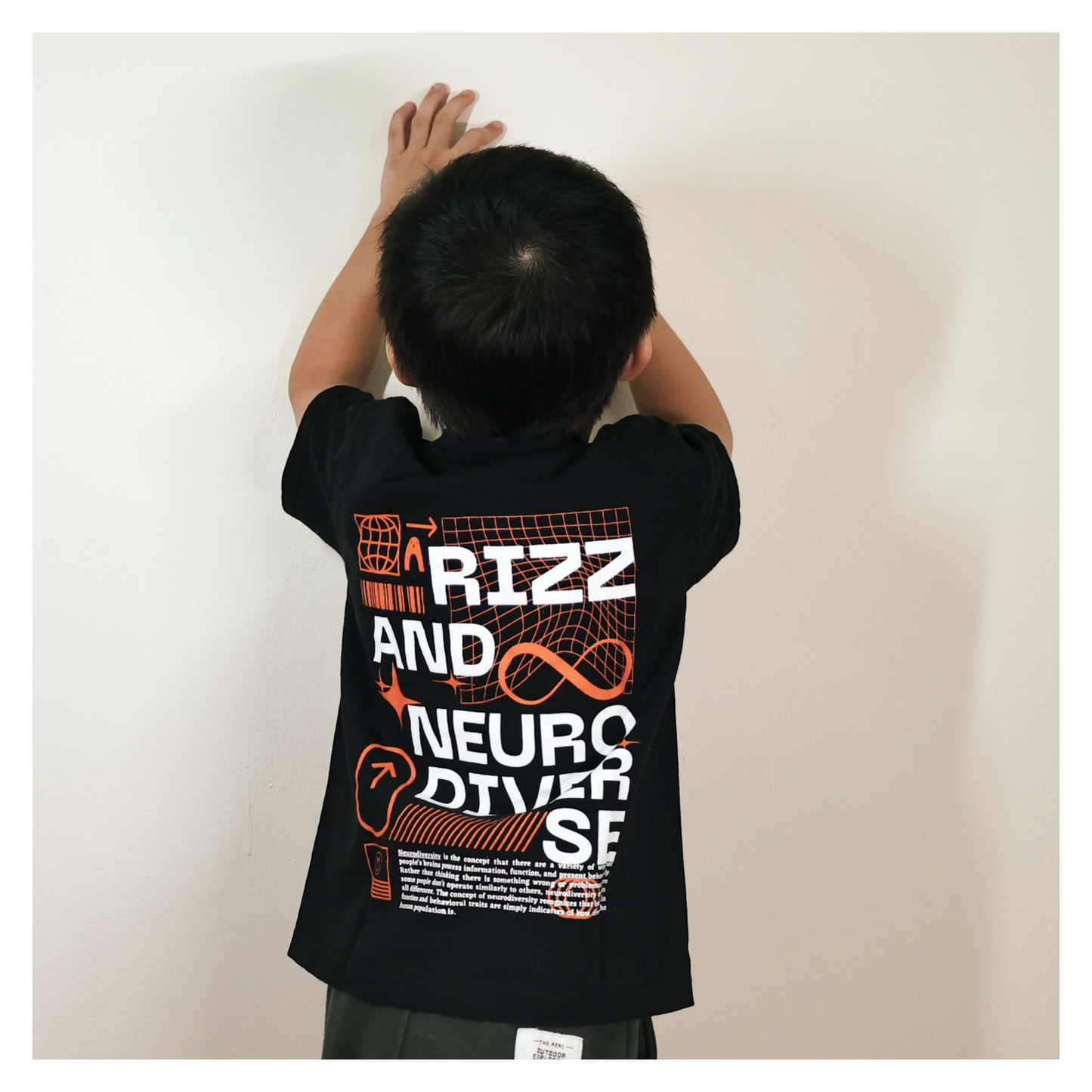 Rizz Tee - Kids (Black)