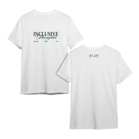 Inclusive Thoughts Tee - Adult (White)