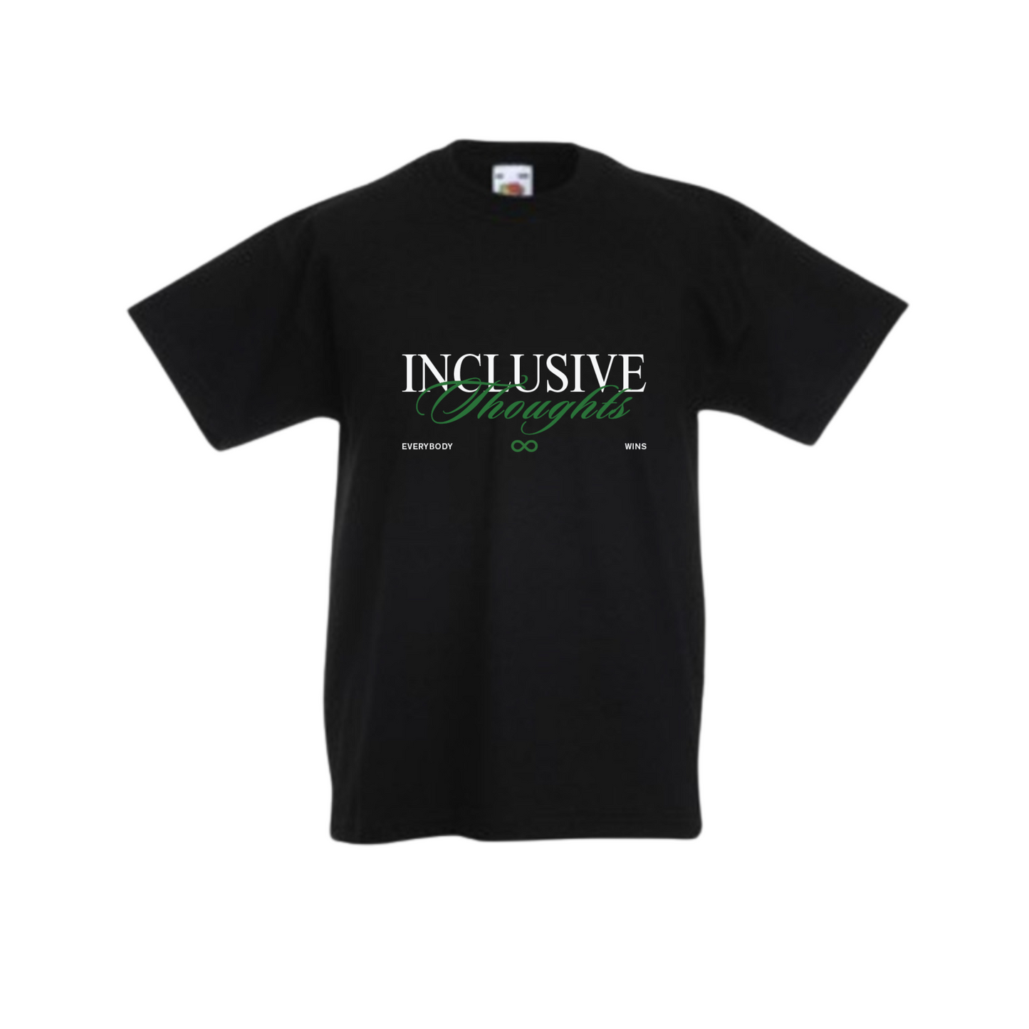 Inclusive Thoughts Tee - Kids (Black)